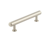 Burlington Belgrave Stepped Cabinet Handles 128mm  Satin Nickel - Burlington Range